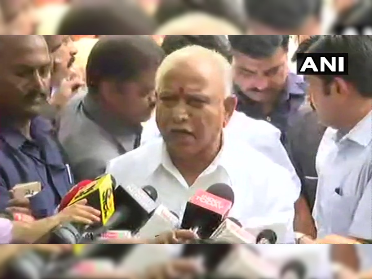 Karnataka Assembly Floor Test: BJP will win trust vote tomorrow, says CM Yeddyurappa