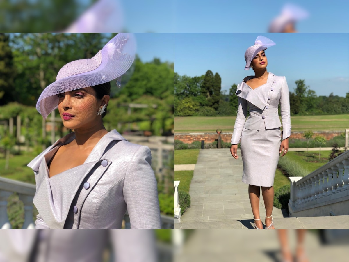 In Pics: Priyanka Chopra looked no less than a royal herself at the wedding of Meghan Markle and Prince Harry