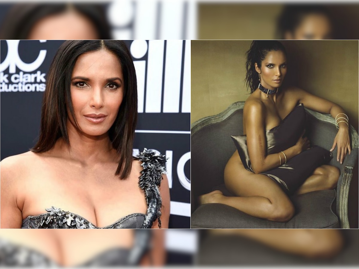 This hot throwback picture of Padma Lakshmi going nude for a photoshoot is  breaking the Internet!