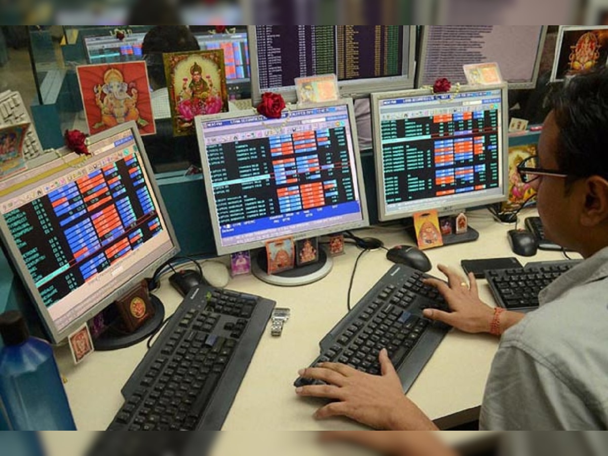 Sensex down 61 points, Nifty below 10,500 mark