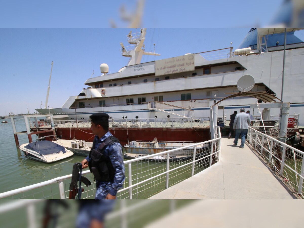 Basrah Breeze: Saddam Hussein's superyacht winds up as sailors' hotel