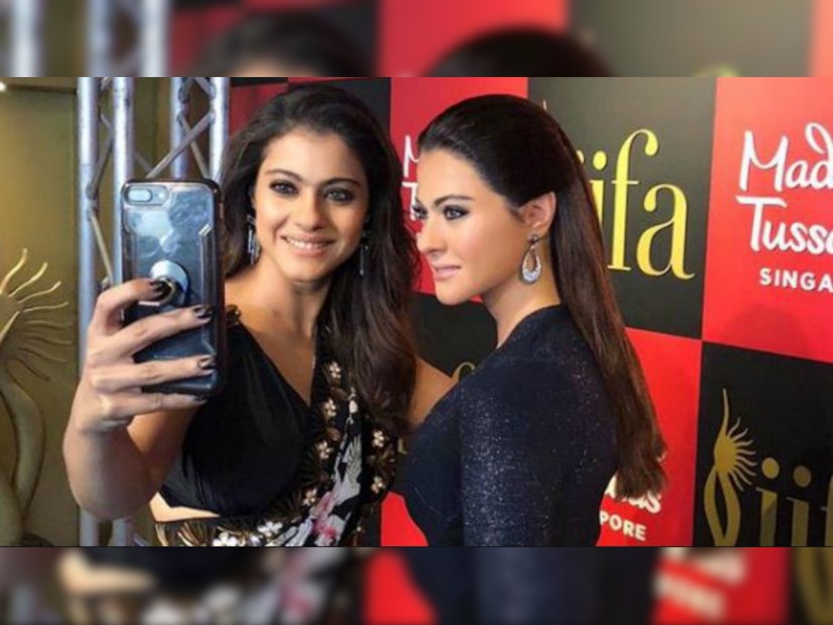 Ajay Devgn introduces wife Kajol's wax statue in the most hilarious way