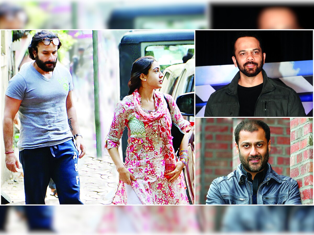 Saif Ali Khan steps in to help beti Sara Ali Khan resolve her overlapping dates for Kedarnath and Simmba?