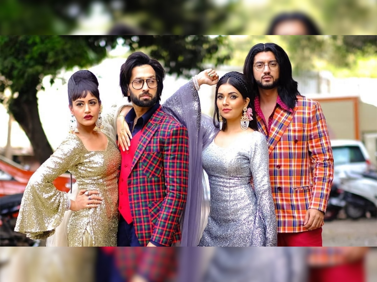 Ishqbaaz: Nakuul Mehta-Surbhi Chandna and co are living their retro dreams - View Pics