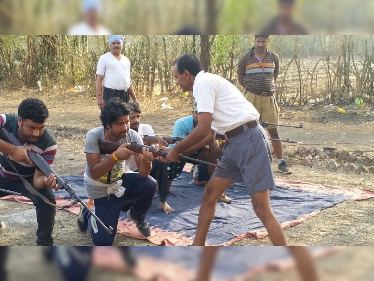 Bajrang Dal cadre gets arms training to 'protect Hindus'