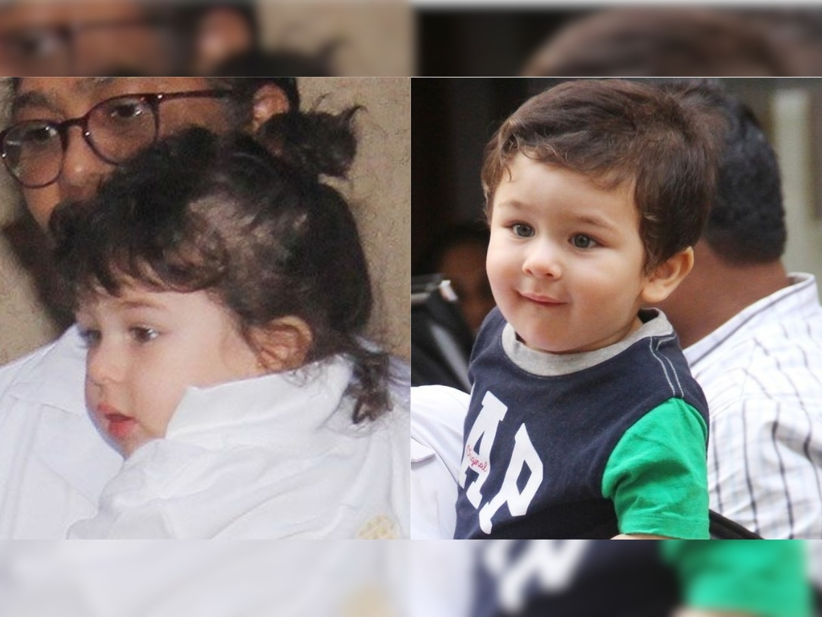 In Pics: Obsessed with Taimur Ali Khan's man-bun? Kareena Kapoor Khan's little munchkin just got a hair-cut!