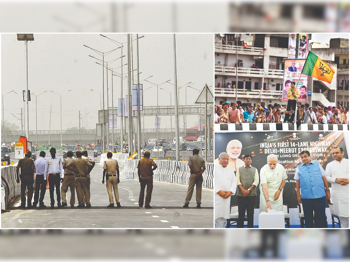 PM Narendra Modi inaugurates first phase of Delhi-Meerut Expressway