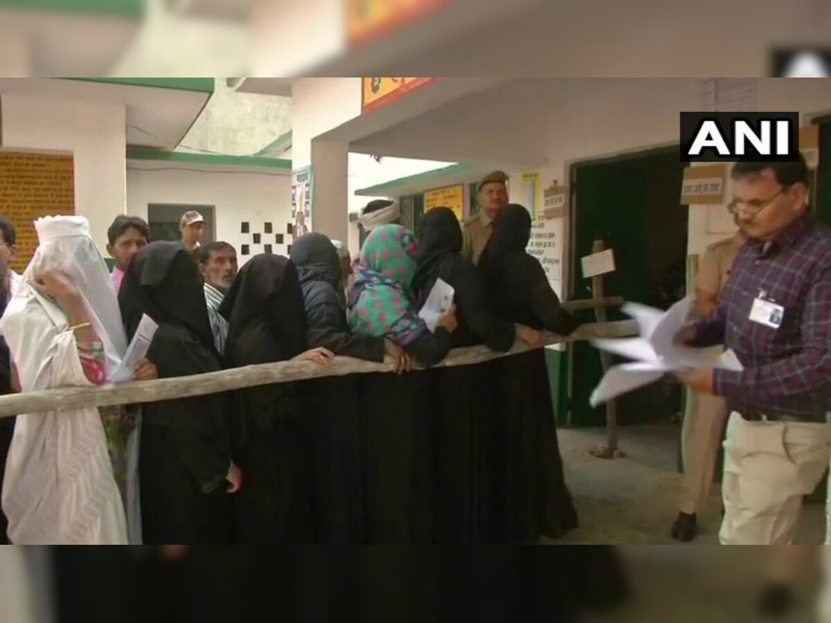 Voting for crucial Kairana bypoll begins; BJP's Mriganka Singh faces joint opposition's Tabassum Hasan 