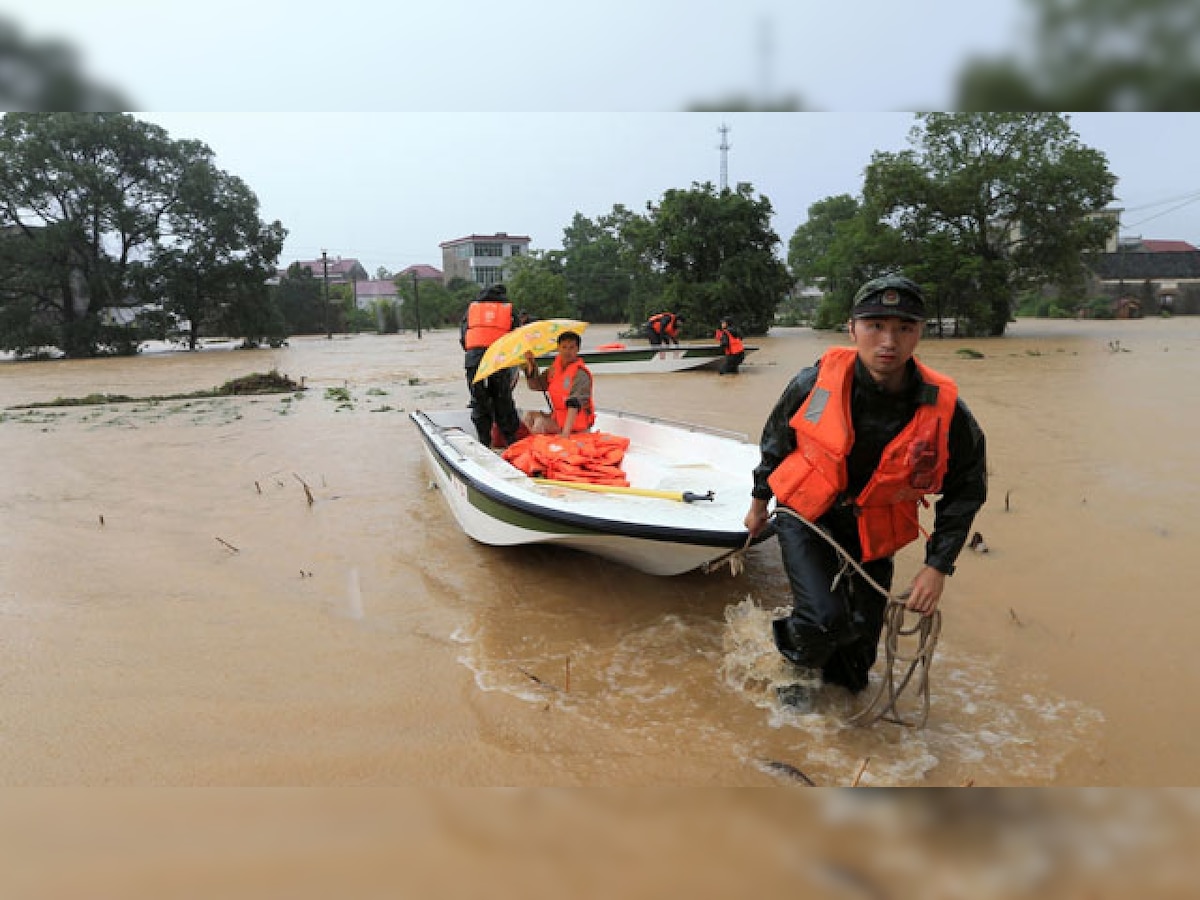 China floods to hit US economy: Climate effects through trade chains