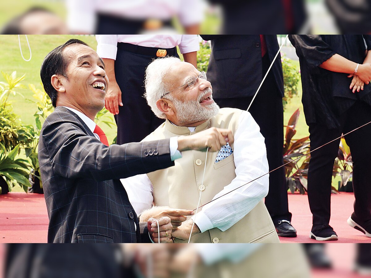 Narendra Modi, Joko Widodo fly kites for peace, progress in Indo-Pacific, beyond