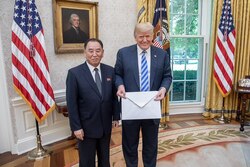 Watch: Donald Trump praises 'very nice letter' from Kim Jong Un, then admits he hasn't opened it 