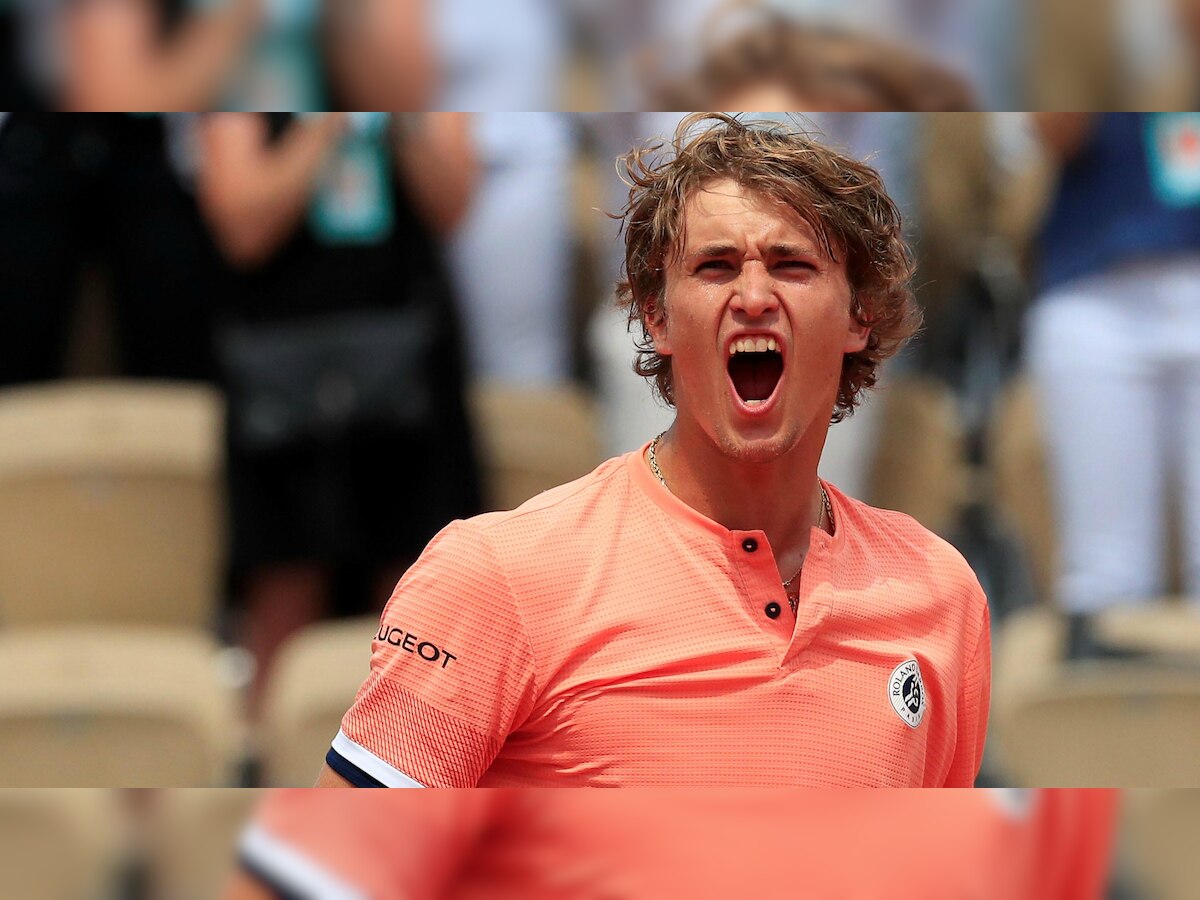 French Open: Alexander Zverev survives third straight five-setter to qualify for quarters