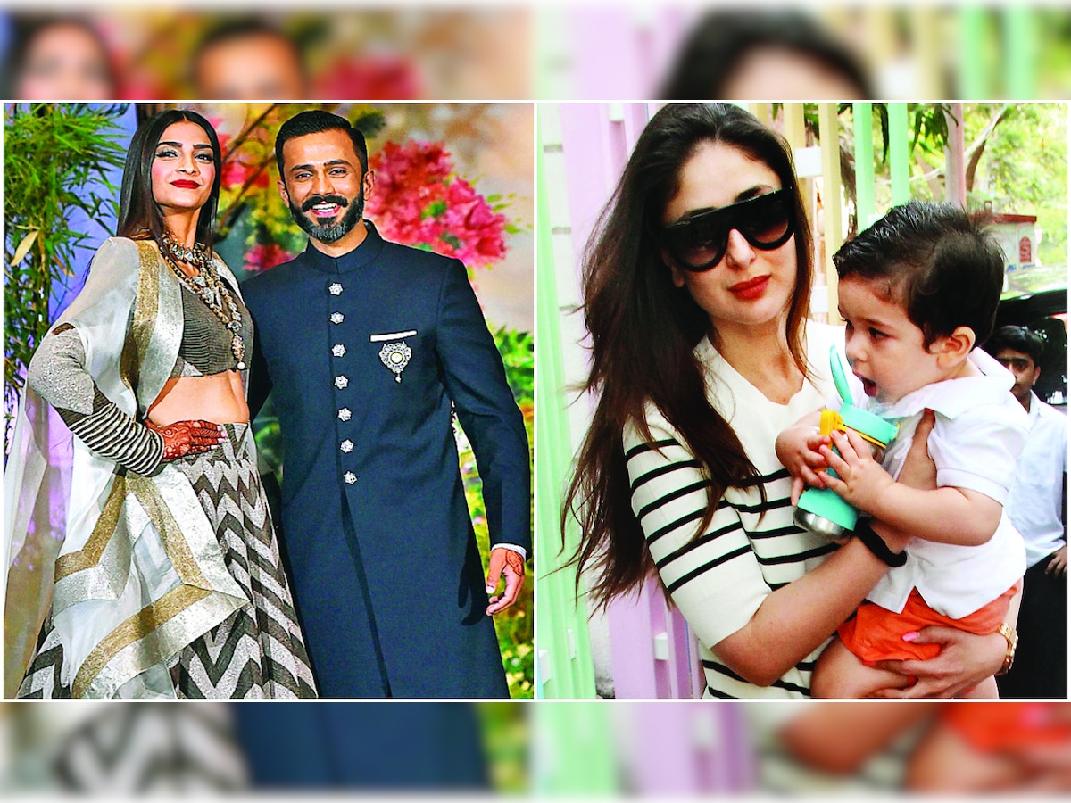 Sonam K Ahuja-Kareena Kapoor Khan call Anand and Taimur their lucky charms!