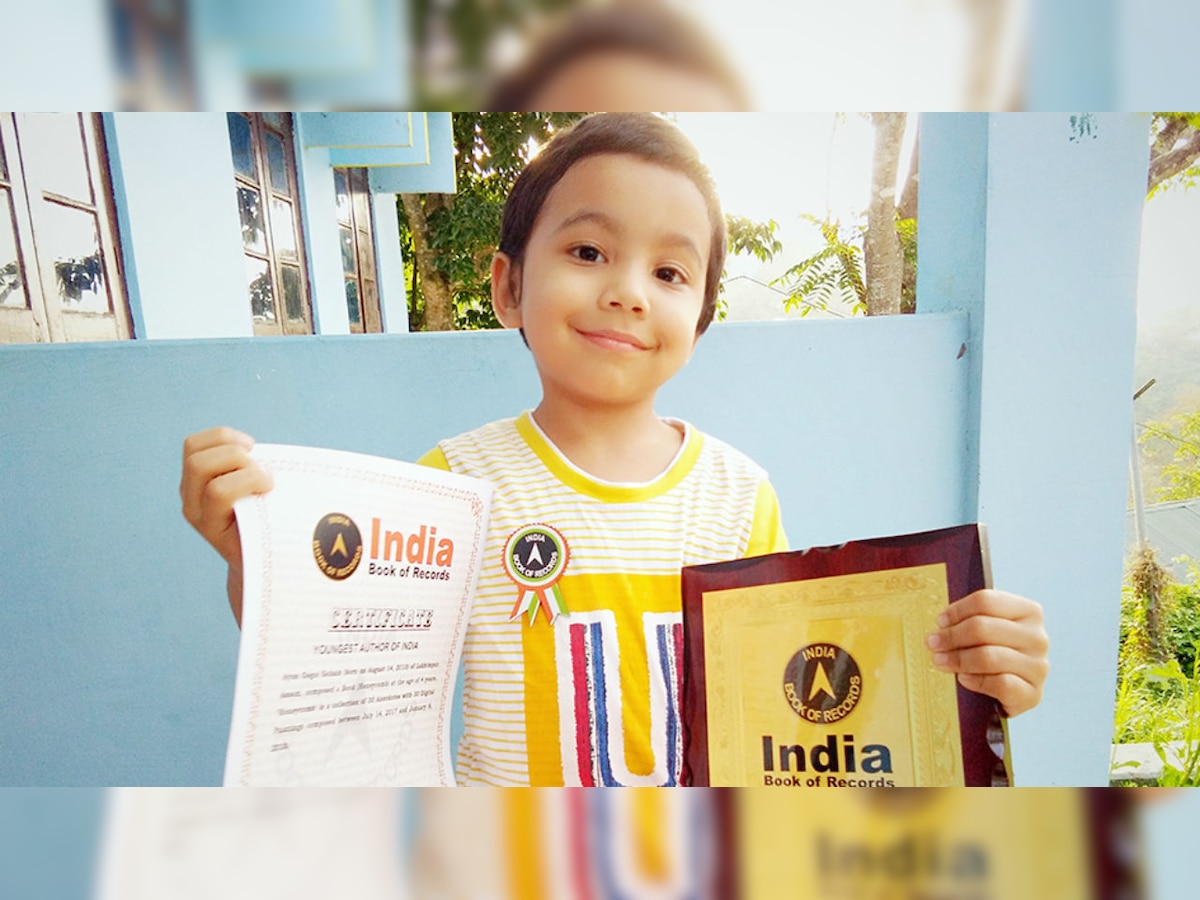 Meet 4-year-old Ayan Gogoi Gohain, the 'Youngest Author of India'