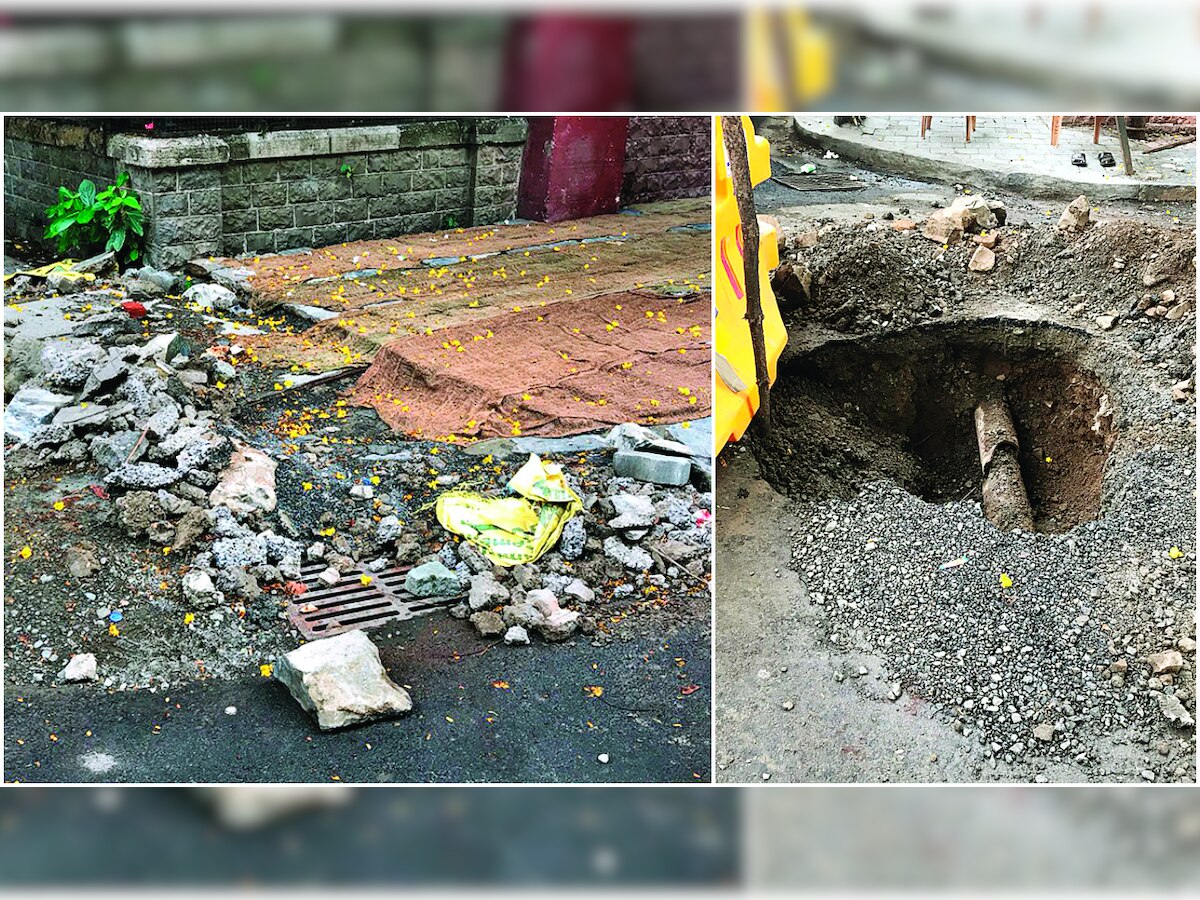 Residents of South Mumbai highlight sorry state of footpaths, traffic