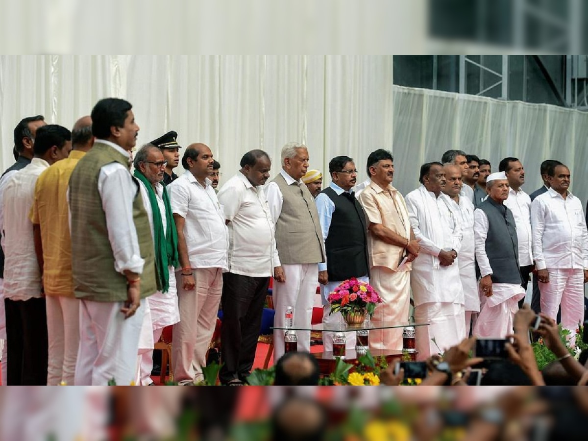 Karnataka: Denied ministerial berths, disgruntled Congress MLAs hold meetings