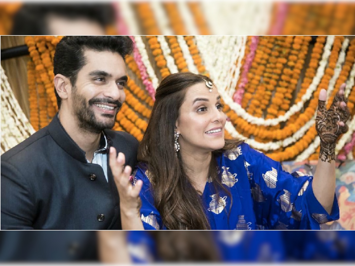 Newlyweds Neha Dhupia and Angad Bedi to host their wedding reception in July