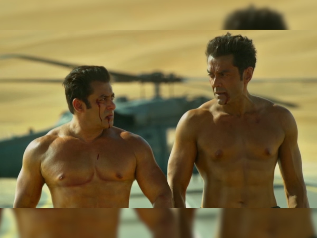 Did you know? Salman Khan and Bobby Deol's bare chested scene in Race 3 was done spontaneously