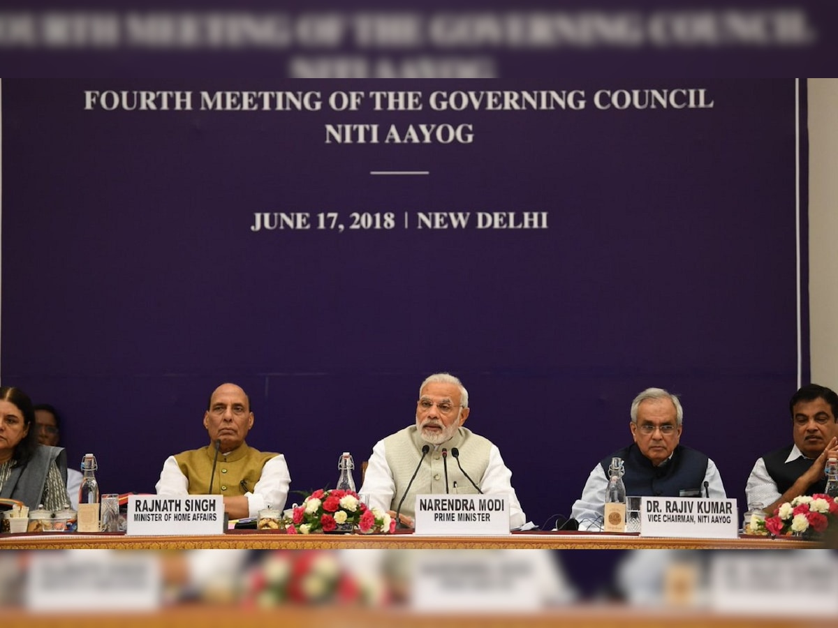 23 CMs attend NITI Aayog meet, PM Modi says more steps needed to meet challenge of double digit growth