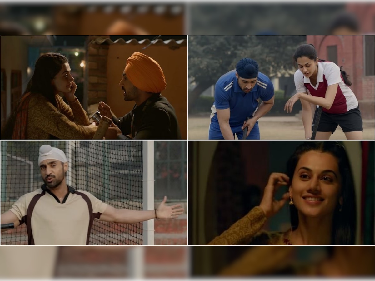 Ishq Di Baajiyaan: Diljit Dosanjh and Taapsee Pannu surrender to the game of love in Soorma's latest song