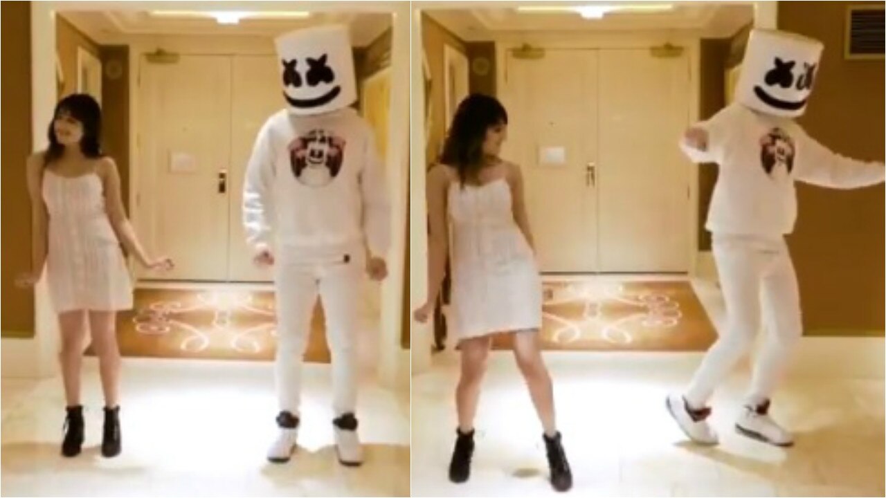 Watch Marshmello Have An Onstage Drum Battle With Travis Barker [VIDEO] |  Your EDM