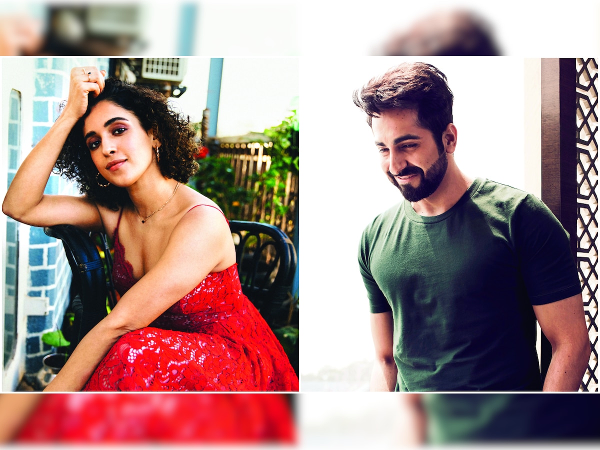 Sanya Malhotra’s doing the kind of films I endorse: Ayushmann Khurrana on Badhaai Ho co-star