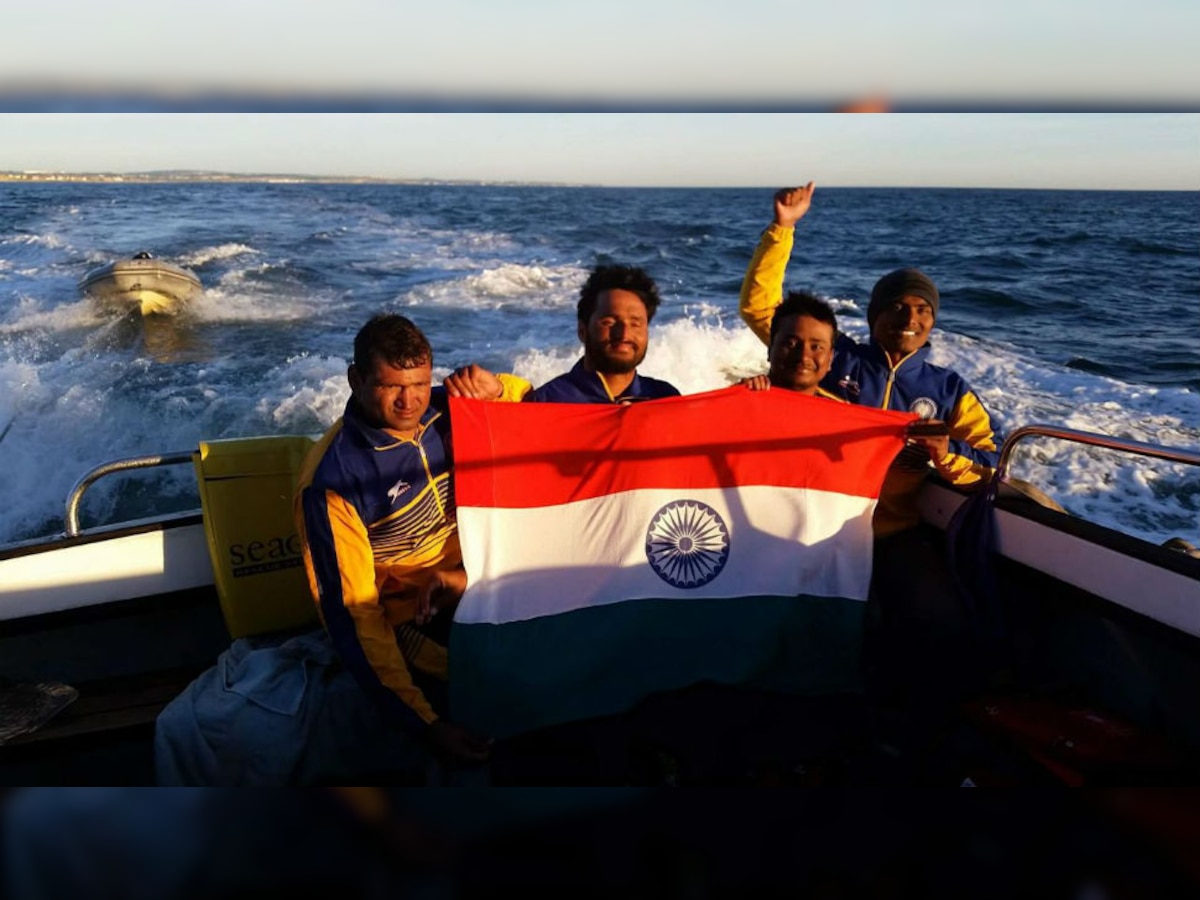 Indian para-swimmer creates history by crossing the English Channel in record time