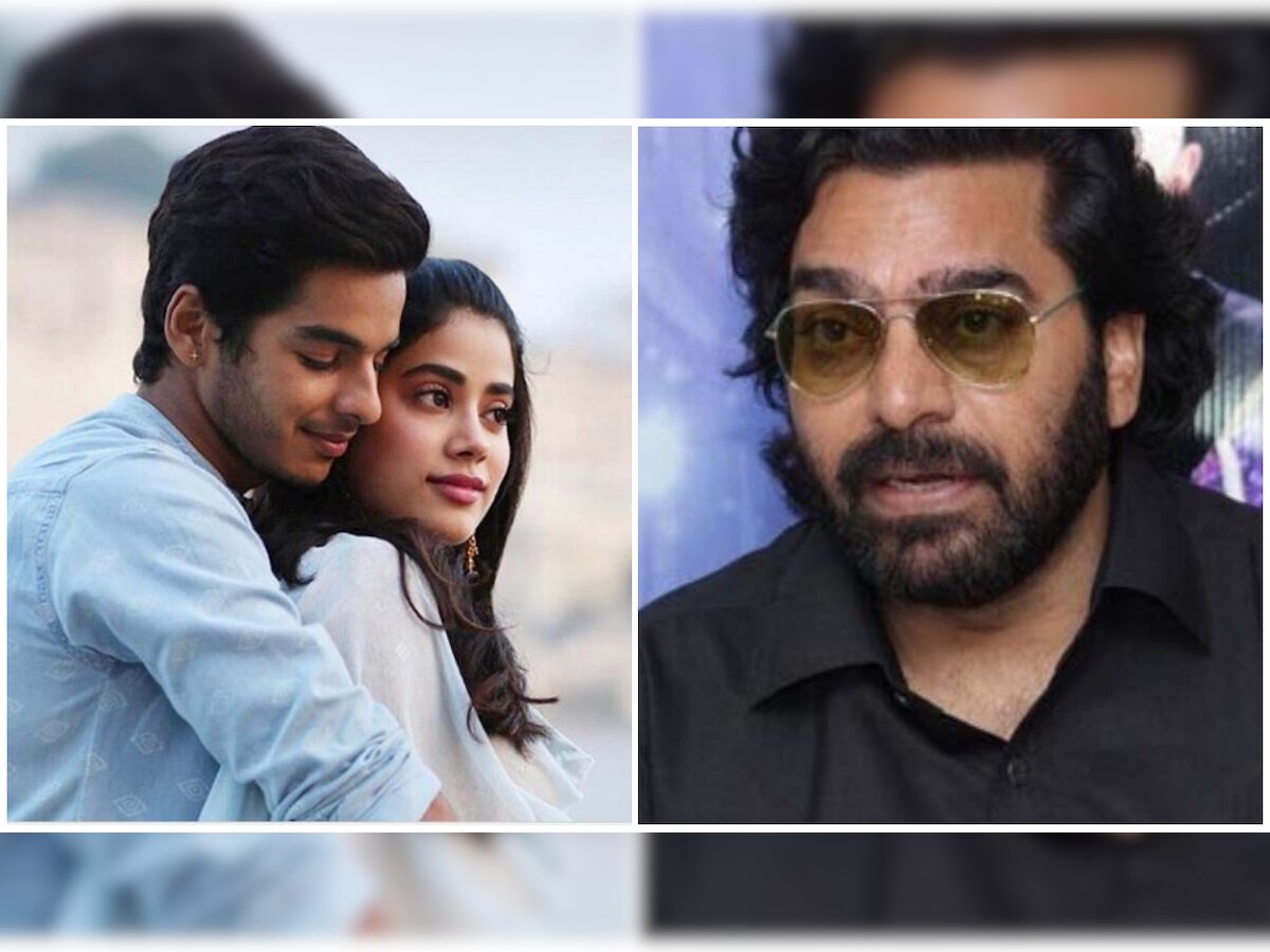 'Dhadak' stars Janhvi Kapoor and Ishaan Khatter teaching valuable lessons to Bollywood veteran Ashutosh Rana