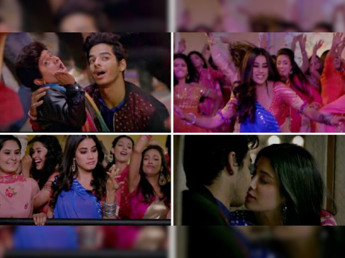 Dhadak song Zingaat: Janhvi Kapoor and Ishaan Khatter dance their hearts out in this energetic number, watch 