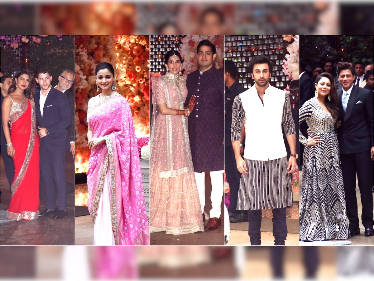 Priyanka-Nick, Alia-Ranbir, Shah Rukh Khan-Gauri attend Akash Ambani-Shloka Mehta’s pre-engagement bash - Pics Inside