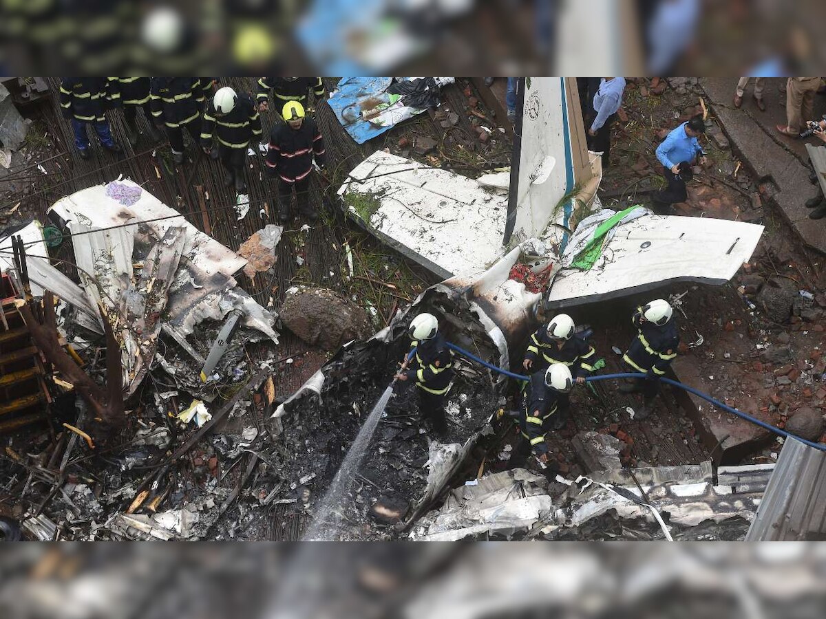 Ghatkopar Plane Crash: Pilots hard-wired to minimise casualties, says Official