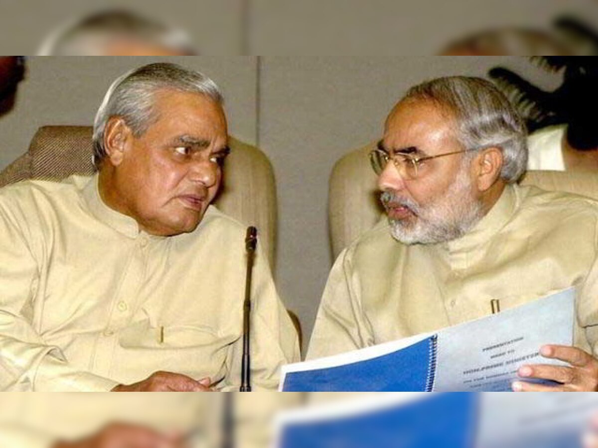 At AIIMS to lay foundation stone of National Centre for Ageing, PM Modi vists former PM Vajpayee