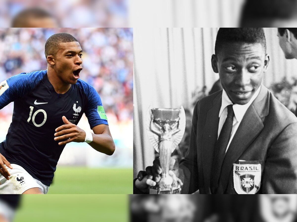 World Cup 2018: Pele welcomes Mbappe to exclusive club after teenager demolishes Messi's Argentina