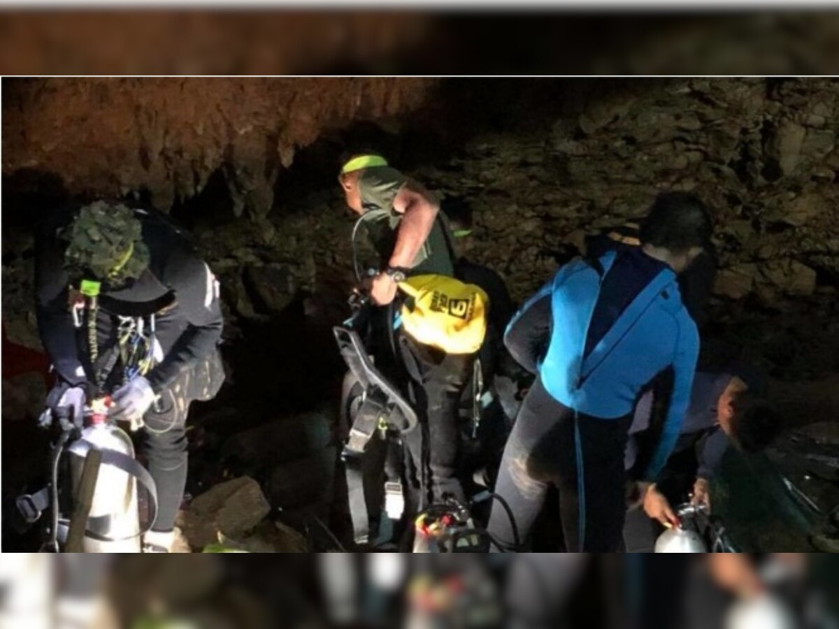 Thai rescuers find 12 boys and football coach alive from cave after 9 days