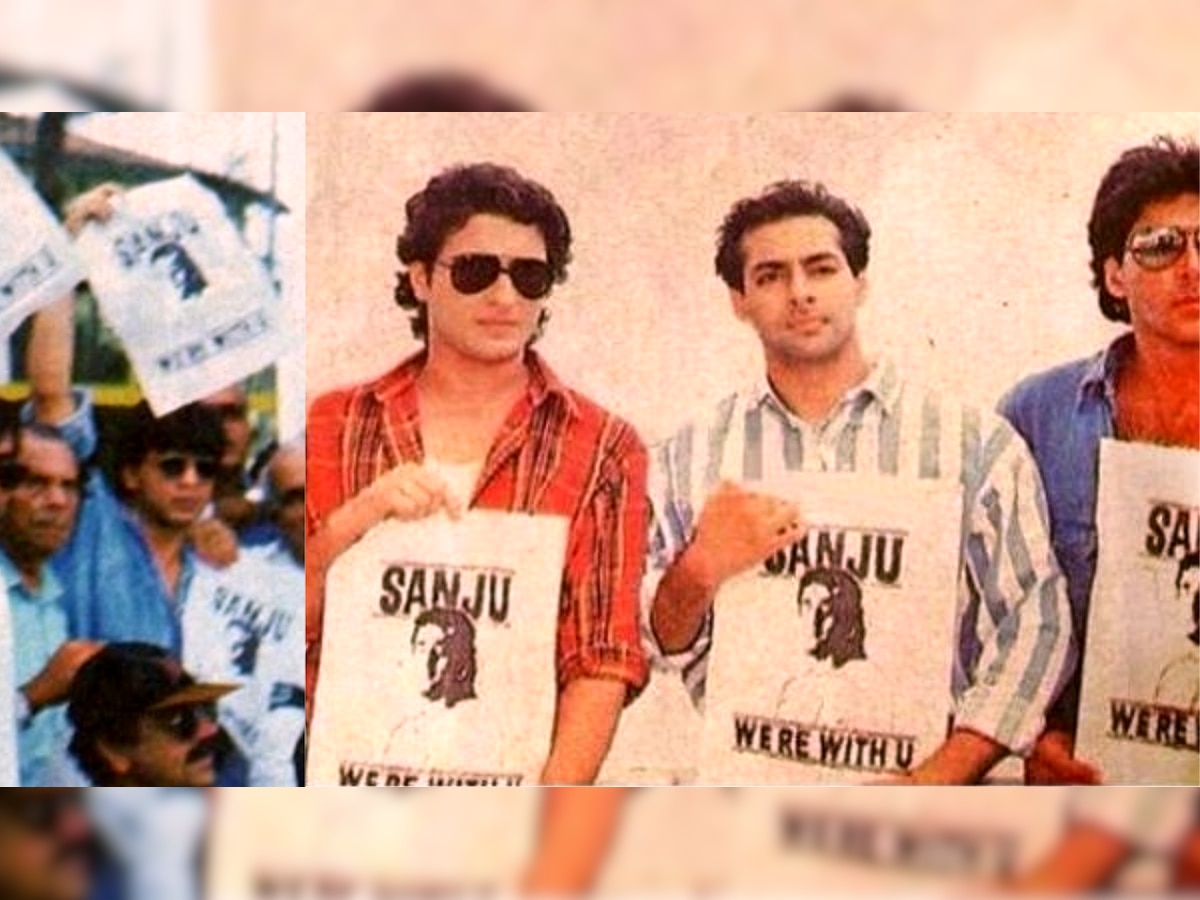 Throwback Thursday: When Salman Khan, Shah Rukh Khan, Akshay Kumar hit the streets to express solidarity with 'Sanju'