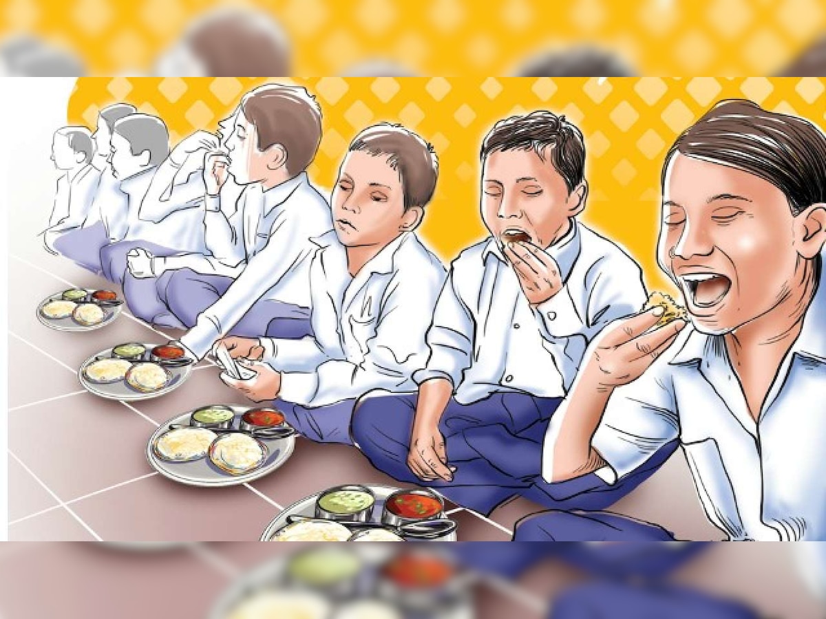 Dead lizard found in mid-day meal at Delhi govt school, 2 girls taken ill