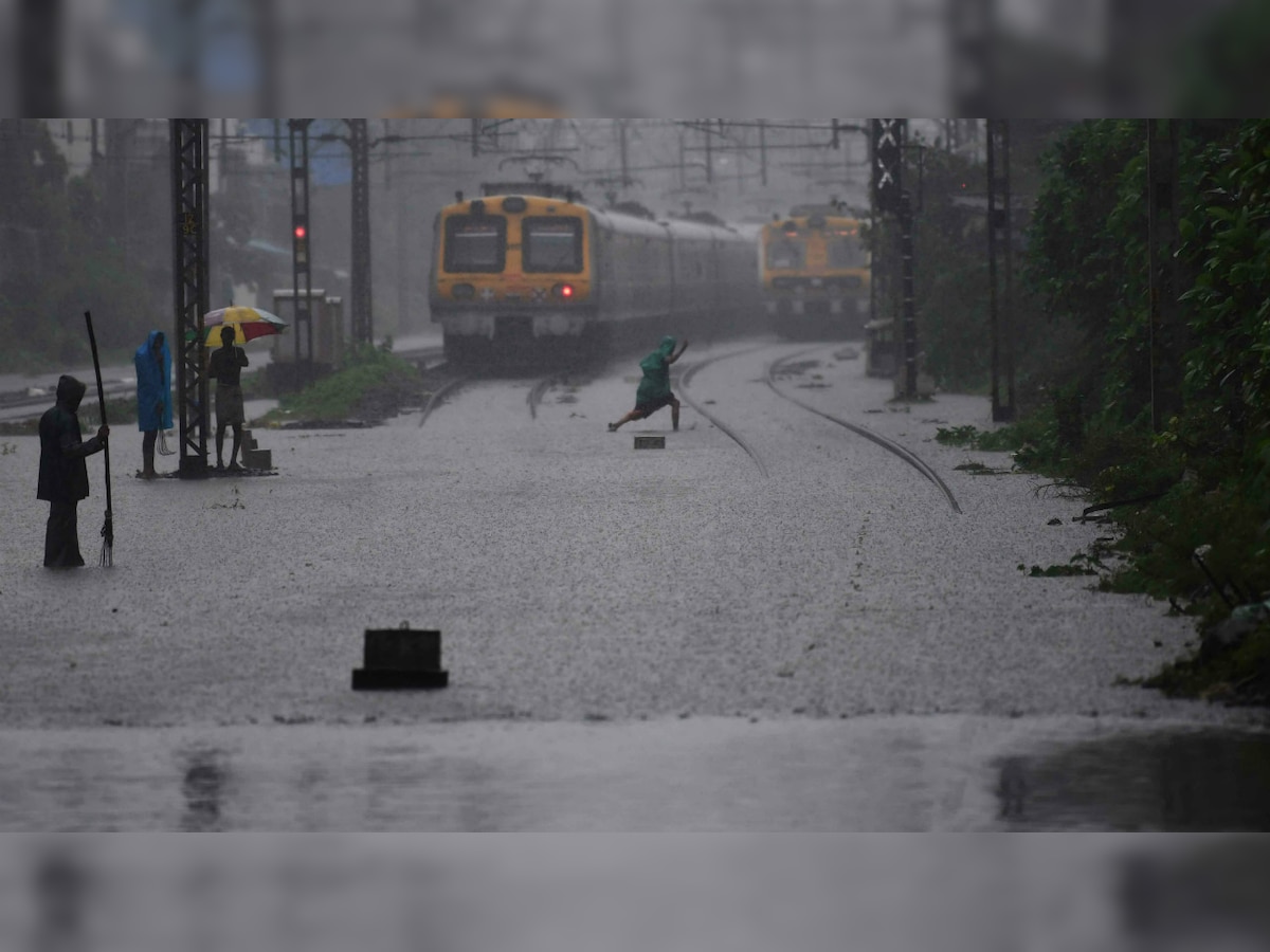 Mumbai rains: Local train services hit on Western Line, dabbawalas suspend work; Met Dept predicts more downpour