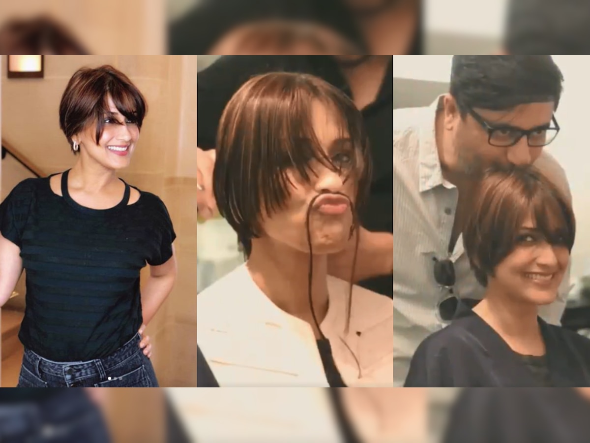 Sonali Bendre's 'thank you post' and brave haircut video shows she is ready to battle cancer head on!