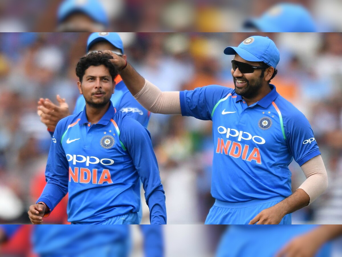 IND v/s ENG, 1st ODI: Kuldeep's six-for, Rohit's unbeaten ton help India outclass England