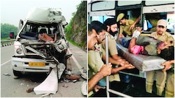 13 Amarnath pilgrims injured as bus rams into parked truck