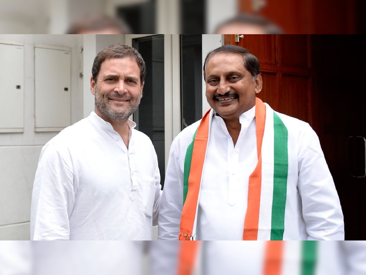 Former Andhra Pradesh CM N Kiran Kumar Reddy rejoins Congress