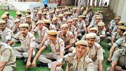 15 lakh appear for constable recruitment exam in Rajasthan, mobile Internet suspended