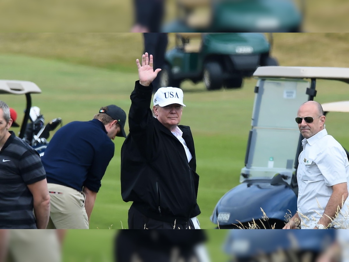 Eyes on the ball? Ahead of crucial Putin meet, Trump itching to play golf in Scotland