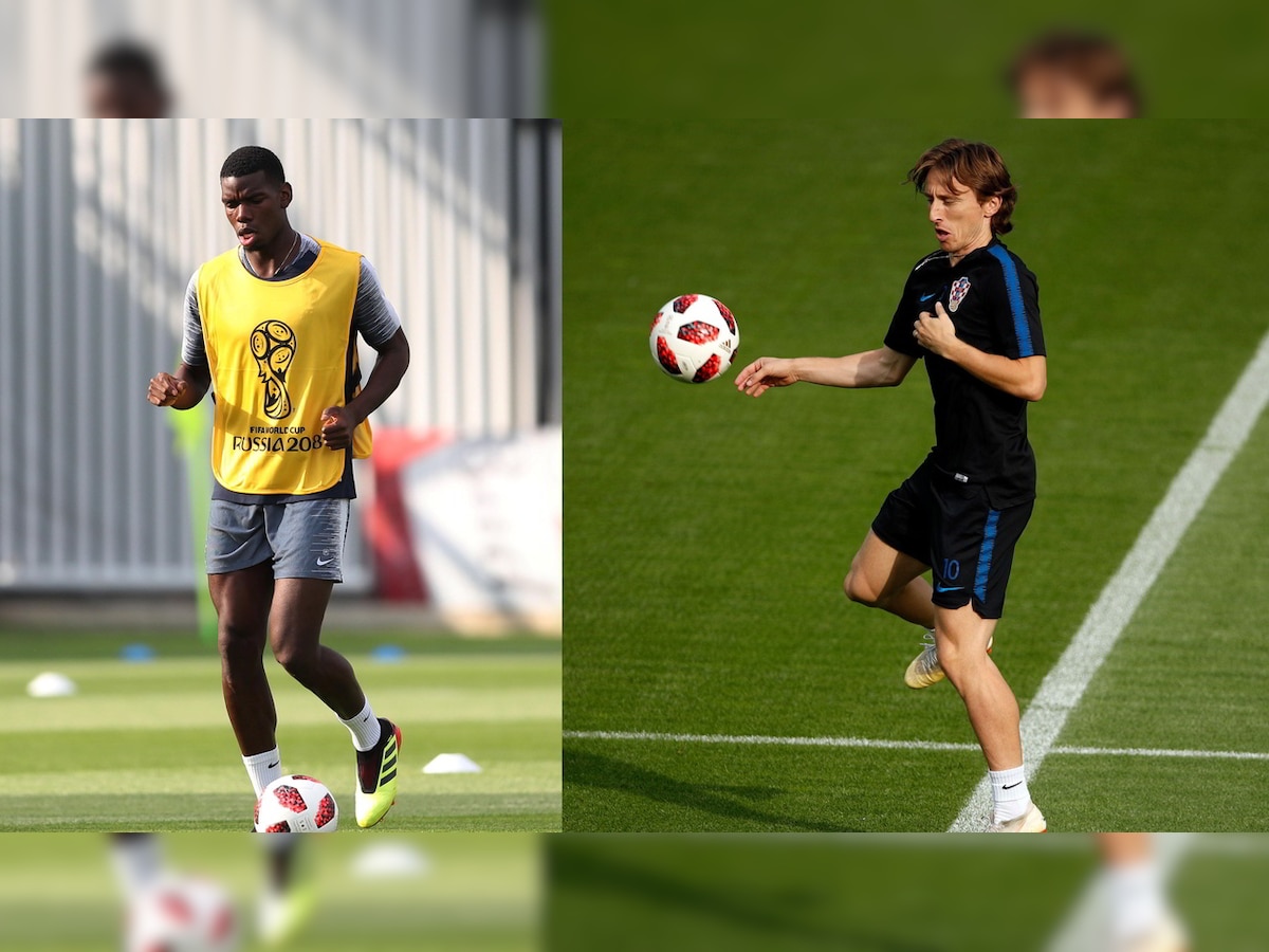 World Cup 2018 final: France vs Croatia – maestros Modric and Pogba ready for ultimate midfield battle  