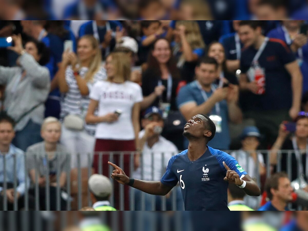 WATCH: Paul Pogba and other goals scored so far in France 4 – 2 Croatia in 2018 World Cup final