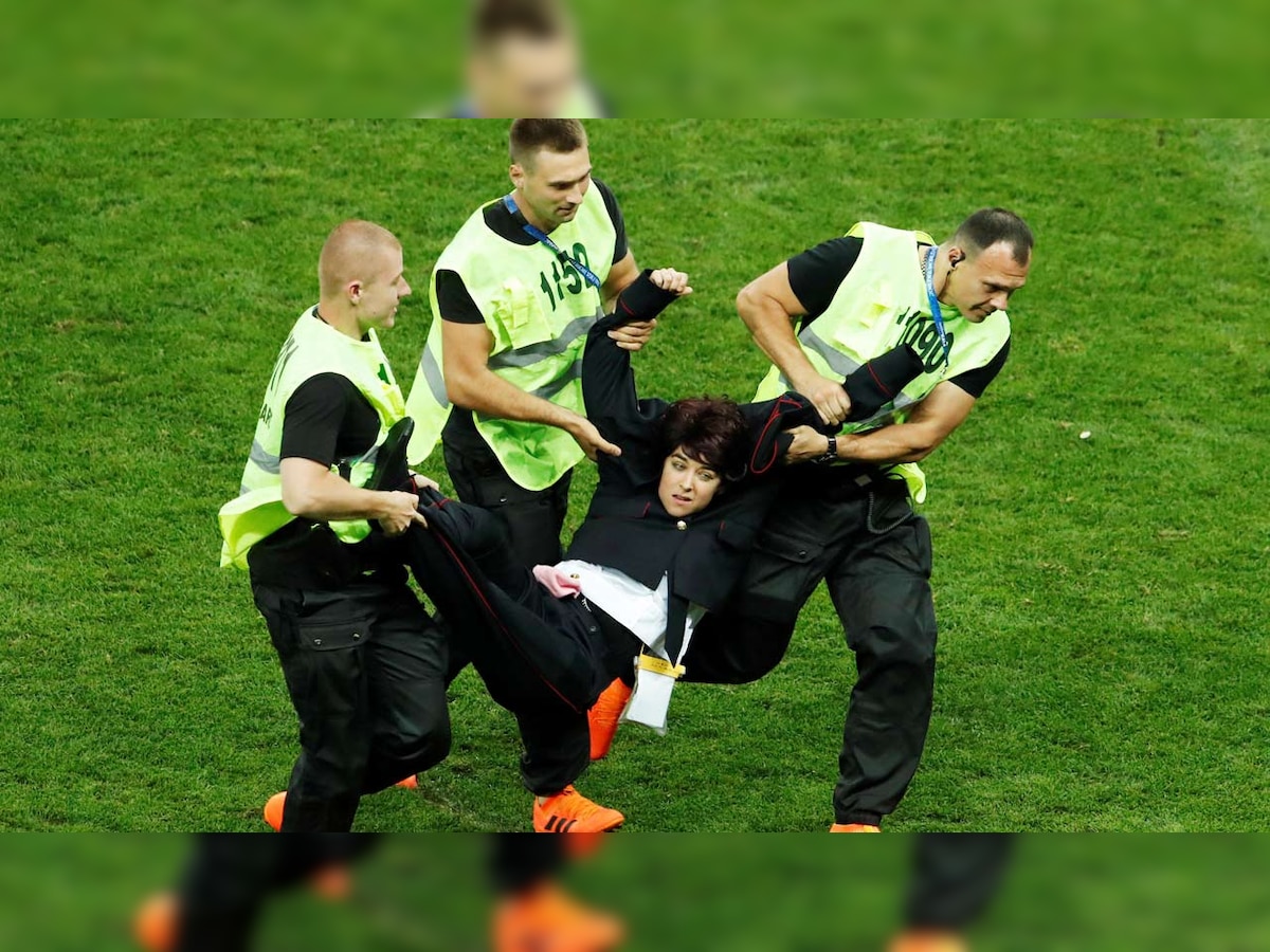 Anti- Putin protest at World Cup final: Pussy Riot takes responsibility for field invasion