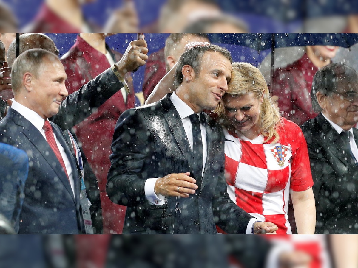 World Cup 2018: Croatian President Kolinda Grabar-Kitarovic wins everyone's heart with her super-sporting attitude