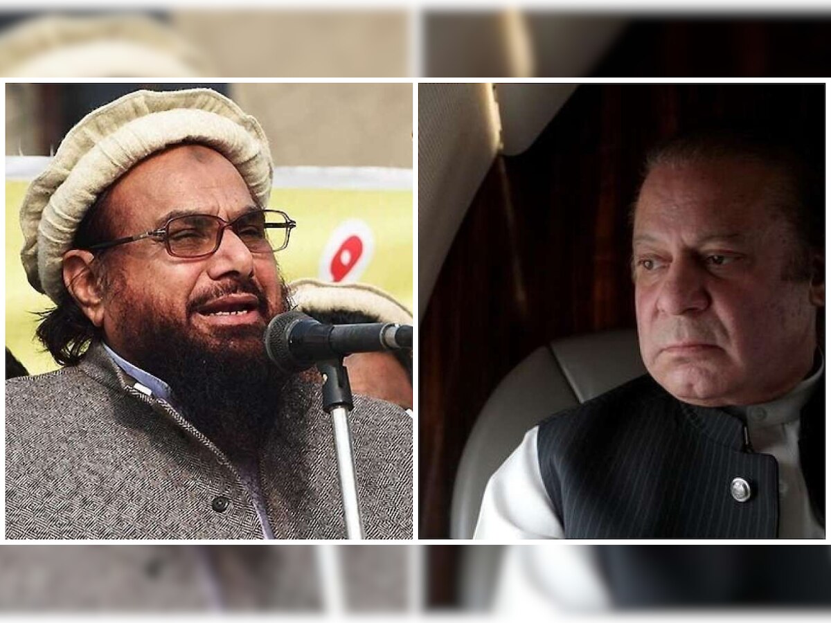 Pakistan General Elections: Terrorist Hafiz Saeed openly campaigns, Nawaz Sharif sits behind bars