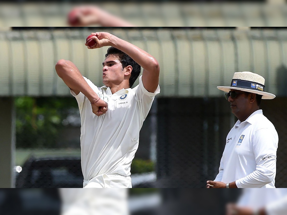 Arjun Tendulkar snatches wicket on international debut, India U-19 hold strong position against Sri Lanka U-19