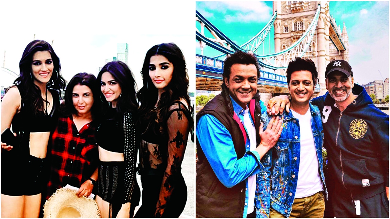 Housefull 4 song shot in the same palace as Kabhi Khushi Kabhie